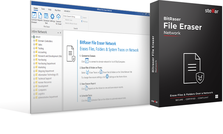 BitRaser File Eraser Software Box