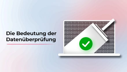 Das Bild zeigt die Bedeutung der Überprüfung der Datenlöschung mit dem Radiergummi-Symbol