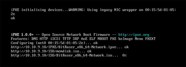 PXE-Booting-Screen