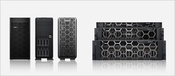 Dell PowerEdge Servers with RAID storage